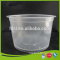 Disposable and cheap clear plastic soup bowl